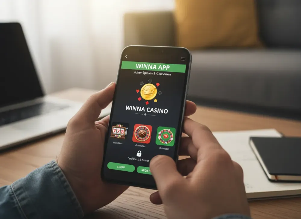 Winna app Test und Anleitung für sicheres Spielen